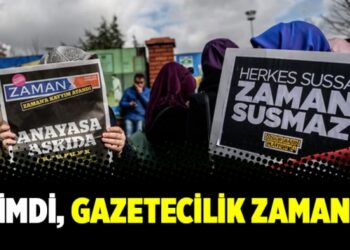 Şimdi, gazetecilik zamanı!