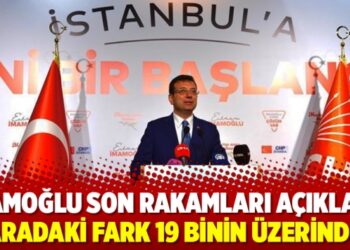 İmamoğlu: 11 ilçede geçersiz oyların yeniden sayımı bitti, şu anda fark 19 bin 552