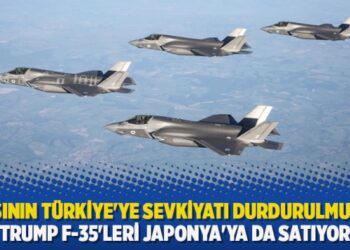 116’sının Türkiye’ye sevkiyatı durdurulmuştu, Trump F-35’leri Japonya’ya da satıyor