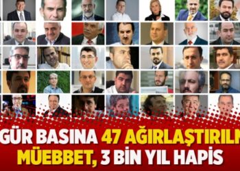 Özgür basına 47 ağırlaştırılmış müebbet, 3 bin yıl hapis