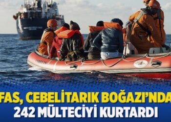 Fas, Cebelitarık Boğazı’nda 242 mülteciyi kurtardı