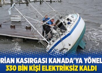 Dorian Kasırgası Kanada’ya yöneldi: 330 bin kişi elektriksiz kaldı