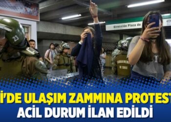 Şili’de ulaşım zammına protesto: Acil durum ilan edildi