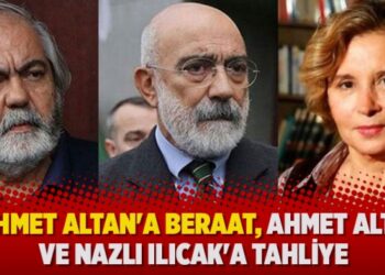 Mehmet Altan’a beraat, Ahmet Altan ve Nazlı Ilıcak’a tahliye