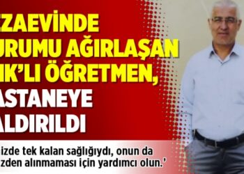Cezaevinde durumu ağırlaşan KHK’lı öğretmen, hastaneye kaldırıldı