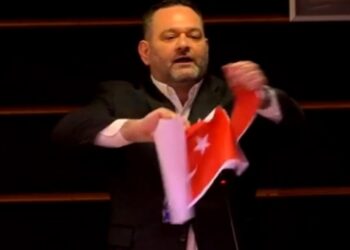 Avrupa Parlamentosu, Türk bayrağını yırtan Yunan Milletvekili cezalandırdı
