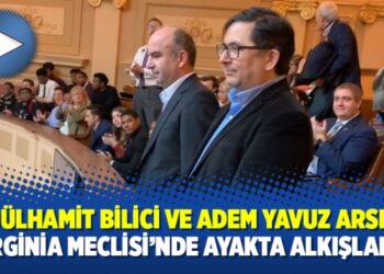 Abdülhamit Bilici ve Adem Yavuz Arslan, Virginia Meclisi’nde ayakta alkışlandı