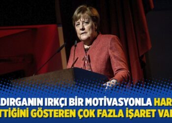 Merkel: Saldırganın ırkçı bir motivasyonla hareket ettiğini gösteren çok fazla işaret var