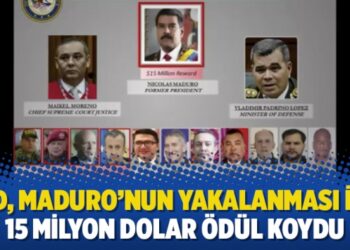 ABD, Maduro’nun yakalanması için 15 milyon dolar ödül koydu