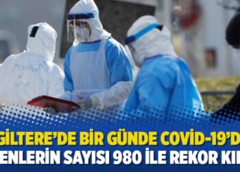 İngiltere’de bir günde Covid-19’dan ölenlerin sayısı 980 ile rekor kırdı