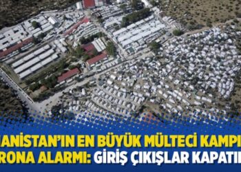 Yunanistan’ın en büyük mülteci kampında Korona alarmı: Giriş çıkışlar kapatıldı!