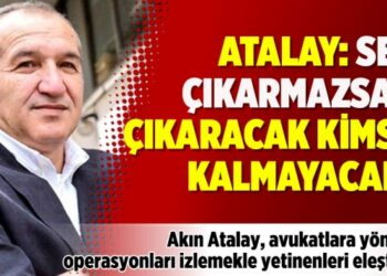 “Ses çıkarmazsak çıkaracak kimse kalmayacak!”