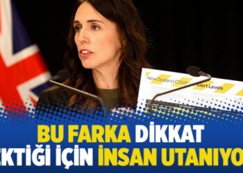 Bu farka dikkat çektiği için insan utanıyor!