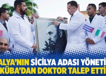 İtalya’nın Sicilya adası yönetimi, Küba’dan doktor talep etti