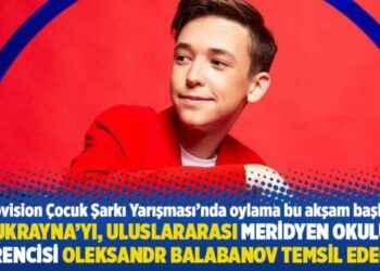 Ukrayna’yı, Uluslararası Meridyen Okulu öğrencisi Oleksandr Balabanov temsil edecek
