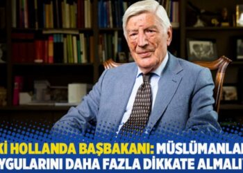 Eski Hollanda Başbakanı: Müslümanların duygularını daha fazla dikkate almalıyız