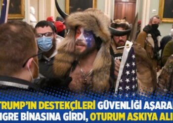Trump’ın destekçileri güvenliği aşarak Kongre binasına girdi, oturum askıya alındı