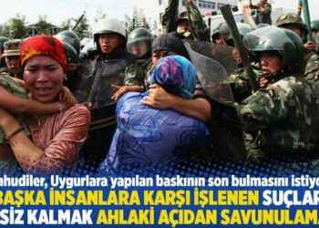 “Başka insanlara karşı işlenen suçlara sessiz kalmak ahlaki açıdan savunulamaz”