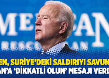 Biden, Suriye’deki saldırıyı savundu: İran’a ‘dikkatli olun’ mesajı verdik