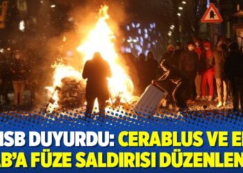 MSB duyurdu: Cerablus ve El Bab’a füze saldırısı düzenlendi