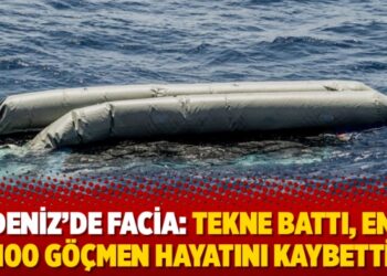 Akdeniz’de facia: Tekne battı, en az 100 göçmen hayatını kaybetti