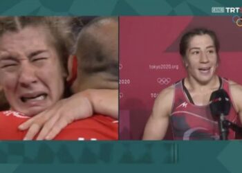 TRT’nin bronz madalya kazanan güreşçi için kullandığı küçümseyici ifade büyük tepki çekti