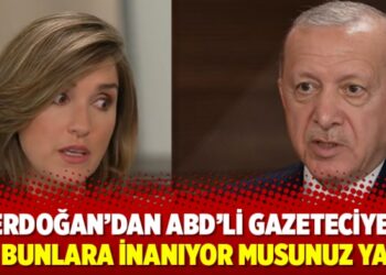 Erdoğan’dan ABD’li gazeteciye: Siz bunlara inanıyor musunuz yani?