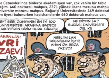 Leman’dan Gergerlioğlu paylaşımı: Cezaevleri en iyi 100 üniversite arasında