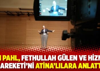 Jon Pahl, Fethullah Gülen ve Hizmet Hareketi’ni Atina’lılara anlattı