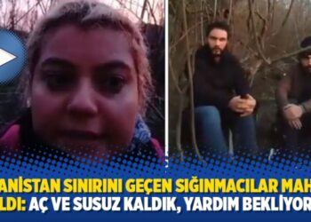 Yunanistan sınırını geçen sığınmacılar mahsur kaldı: Aç ve susuz kaldık, yardım bekliyoruz
