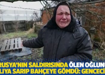 Rusya’nın saldırısında ölen oğlunu halıya sarıp bahçeye gömen Ukraynalı anne: Gencecikti