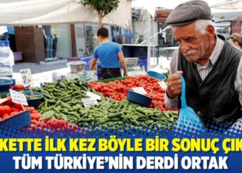 Ankette ilk kez böyle bir sonuç çıktı: Tüm Türkiye’nin derdi ortak
