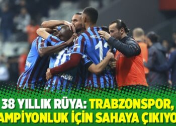 38 yıllık rüya: Trabzonspor, şampiyonluk için sahaya çıkıyor