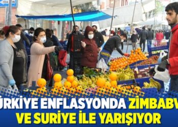 Türkiye enflasyonda Zimbabve ve Suriye ile yarışıyor
