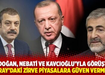 Erdoğan, Nebati ve Kavcıoğlu’yla görüştü: Saray’daki zirve piyasalara güven vermedi