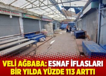 Veli Ağbaba: Esnaf iflasları bir yılda yüzde 113 arttı