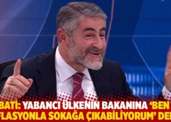 “Yabancı ülkenin bakanına ‘Ben bu enflasyonla sokağa çıkabiliyorum’ dedim”