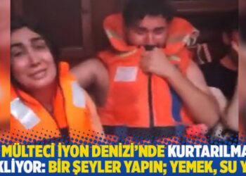 83 mülteci İyon Denizi’nde kurtarılmayı bekliyor: Bir şeyler yapın; yemek yok, su yok…
