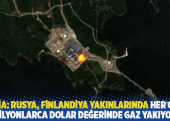 İddia: Rusya, Finlandiya yakınlarında her gün milyonlarca dolar değerinde gaz yakıyor
