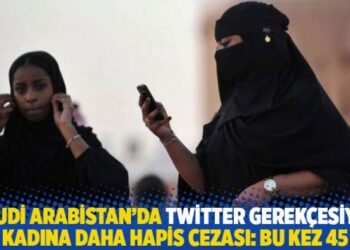 Suudi Arabistan’da Twitter gerekçesiyle bir kadına daha hapis cezası: Bu kez 45 yıl