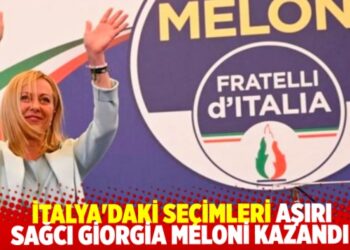 İtalya’daki seçimleri aşırı sağcı Giorgia Meloni kazandı