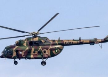 Pakistan’da askeri helikopter düştü: 6 kişi hayatını kaybetti