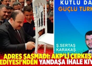 Adres şaşmadı:AKP’li Çerkeş Belediyesi’nden yandaşa ihale kıyağı