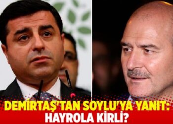 Demirtaş’tan Soylu’ya yanıt: Hayrola Kirli?