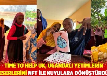 Time to Help UK, Ugandalı yetimlerin eserlerini NFT ile kuyulara dönüştürdü