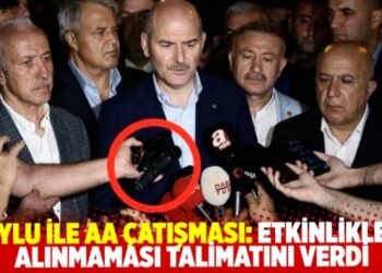 Süleyman Soylu ile Anadolu ajansı çatışması: Yaklaşamıyorlar