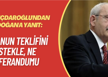 Kılıçdaroğlu’ndan Erdoğan’a yanıt: Kanun teklifini destekle, ne referandumu