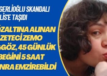 Gözaltına alınan gazeteci Zemo Ağgöz, 45 günlük bebeğini 5 saat sonra emzirebildi: Gergerlioğlu skandalı Meclis’e taşıdı