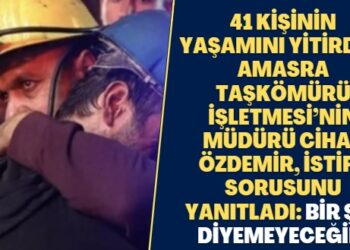 41 kişinin yaşamını yitirdiği Amasra Taşkömürü İşletmesi’nin müdürü Cihat Özdemir, istifa sorusunu yanıtladı: Bir şey diyemeyeceğim