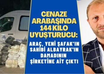 Cenaze arabasında 144 kilo uyuşturucu: Aracın, AKP yandaşı ‘Yeni Şafak’  gazetesinin sahibi Albayrak’ın, damadının şirketine ait olduğu ortaya  çıktı.